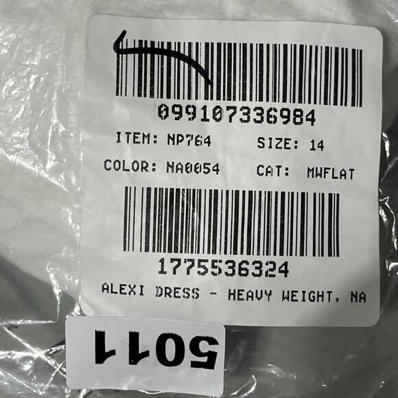 Madewell Square Neck Mini Dress in 100% Linen Size 14 Eyelet White Cut Out Back - Picture 12 of 12